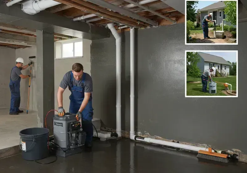 Basement Waterproofing and Flood Prevention process in Sturtevant, WI